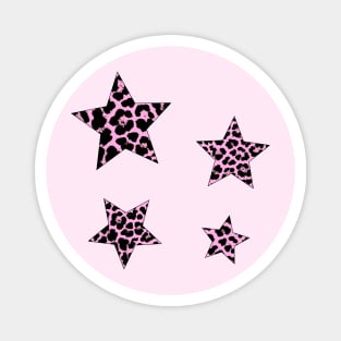 Cheetah stars sticker pack Magnet